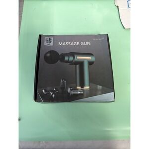 SMS Massage Gun‎ Deep Tissue Percussion Massager w/ Attachments & Cable